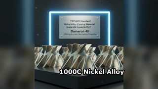 ریخته گری آلیاژ نیکل با دمای بالا 1000 درجه سانتیگراد